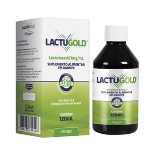 Lactugold 667Mg/Ml C/ 120Ml Sem Sabor