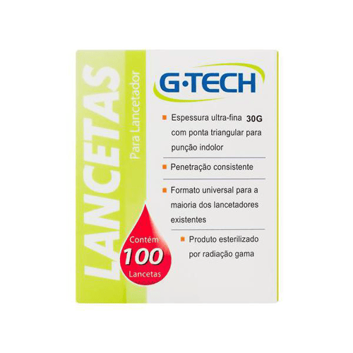 Lancetas Para Lancetador G Tech 30