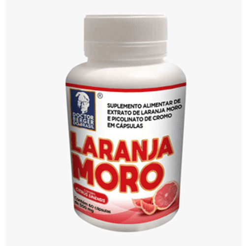 Laranja Moro Com 60 Capsulas 500Mg