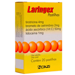 Laringex 20 Pastilhas