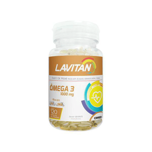 Lavitan Ômega 3 1000Mg Com 120 Cápsulas