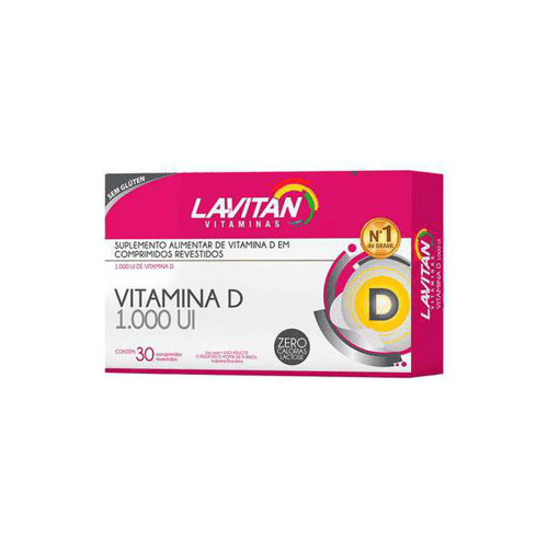 Imagem do produto Lavitan Vitamina D 1000Ui 30 Comprimidos Lavitan Vitamina D