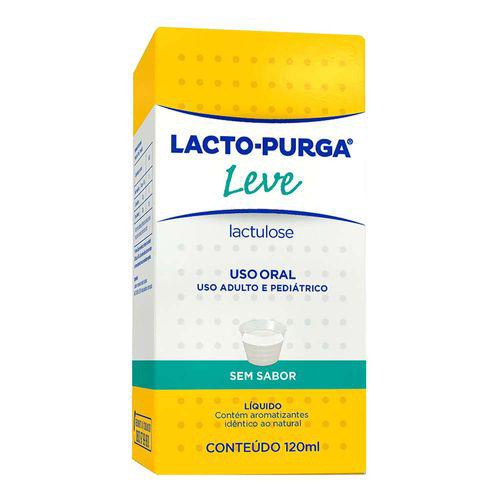 Imagem do produto Laxante Lacto Purga Sem Sabor Hypermarcas 120Ml