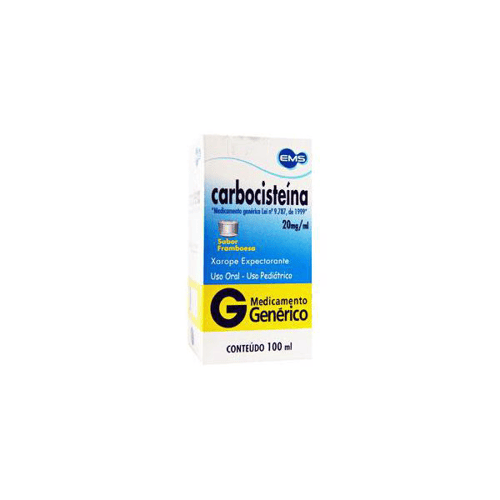 Lcarbocisteina - 100Mg 100Ml Xarope Ems Genérico