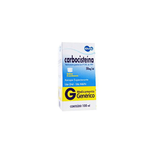 Lcarbocisteina - 250Mg 100Ml Xarope Ems Genérico