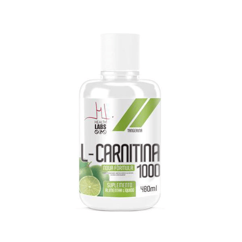 Imagem do produto Lcarnitina 1000 Health Labs Sabor Limão 480Ml