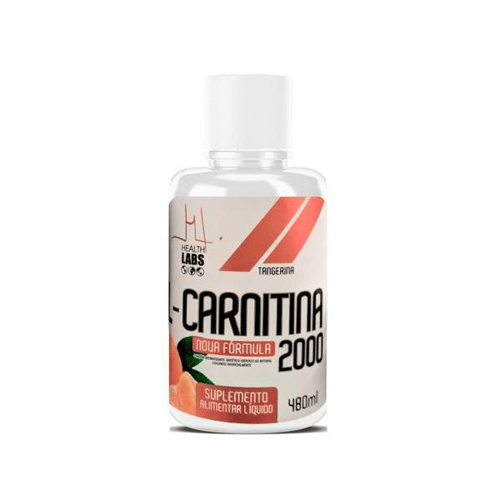 Lcarnitina 2000 Health Labs Sabor Tangerina 480Ml