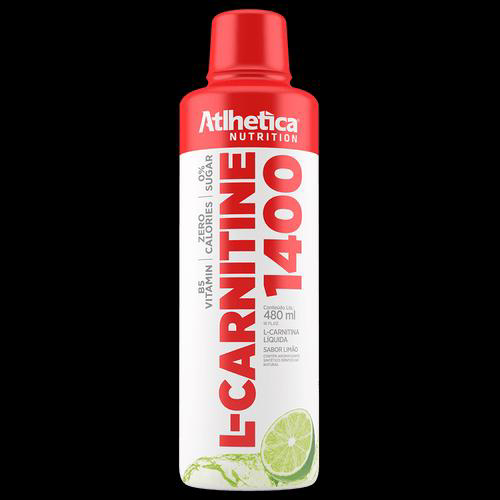 Lcarnitine Líquida Atlhetica Pro Series 1400Mg Com 480 Ml Sabor Limão