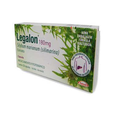 Imagem do produto Legalon - 140Mg 20 Cápsulas