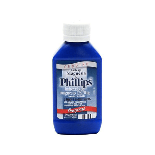 Leite De Magnésia De Phillips 120Ml Líquido Sem Prescricao