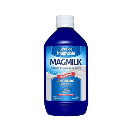 Leite De Magnésia Magmilk Tradicional 350Ml