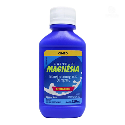 Imagem do produto Leite Magnesia 8% Frasco 120Ml