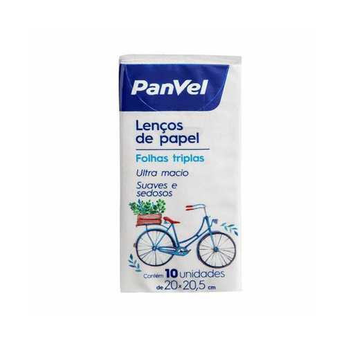 Imagem do produto Lenço De Papel Panvel Com 10 Unidades 19