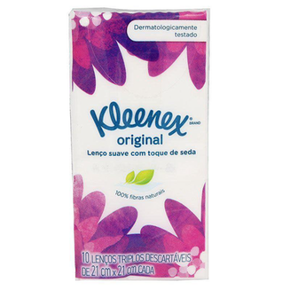 Lenço Papel Kleenex Bolso 10 Unidades