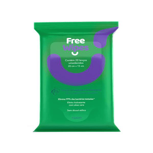 Lenco Umedecido Antisseptico Free Wipes