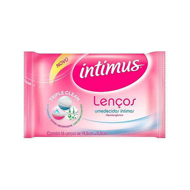 Lenco - Umedecido Intimus 16Und