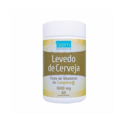 Levedo De Cerveja 1000Mg 60 Comprimidos Stem Novalatina