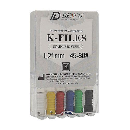 Imagem do produto Lima Kfiles 2 Série 21Mm Denco Lima Kfiles 2 Série 21Mm N°45/80 Denco