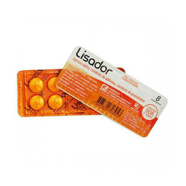 Lisador - 500Mg 8 Comprimidos