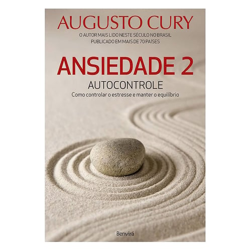 livro ansiedade 2 autocontrole autor augusto cury