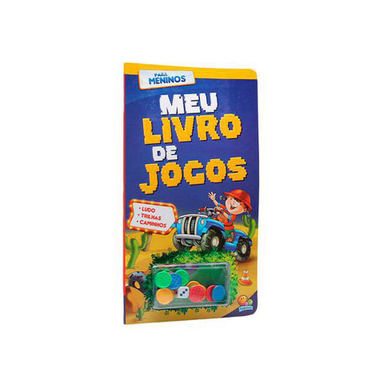 livro meu livro de jogos para meninos