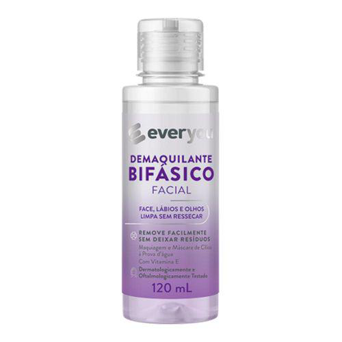 Loção Demaquilante Facial Ever You Bifásico 120Ml