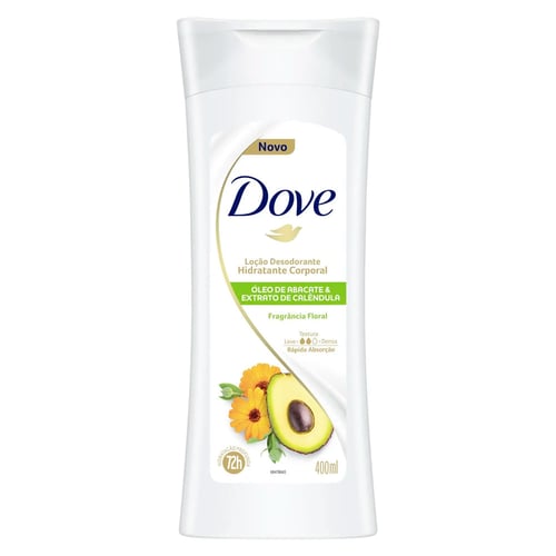 Imagem do produto Loção Hidratante Dove Floral Óleo De Abacate E Extrato De Calêndula 400Ml