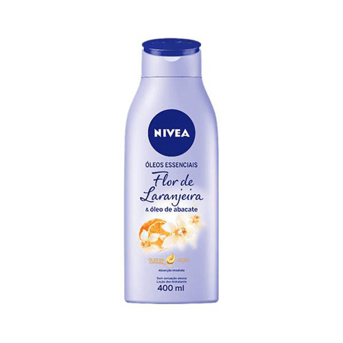 Loção Hidratante Nivea Óleos Essenciais Flor De Laranjeira 400Ml