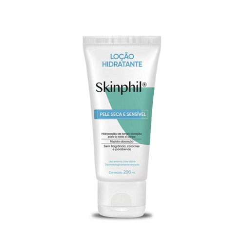 Loção Hidratante Skinphil Pele Seca E Sensível 200Ml Cimed