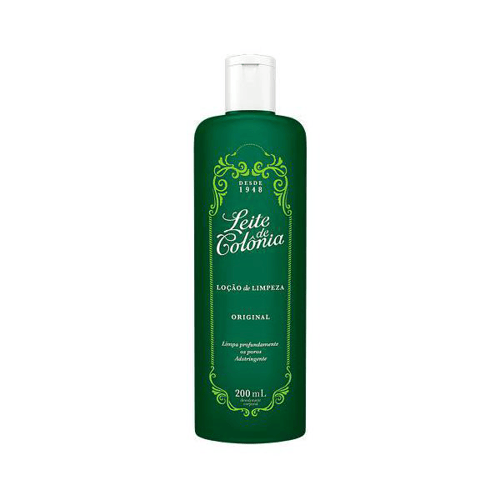 loção leite de colonia 200ml