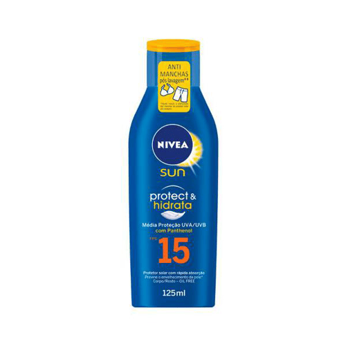 Imagem do produto Loção - Protetora Solar Light Feeling Nivea Sun Fps 15 125Ml