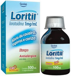 Loratadina - Loritil Xarope Com 100 Ml