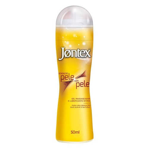 Lubrificante Intimo Jontex Pele Com Pele Gel 50G