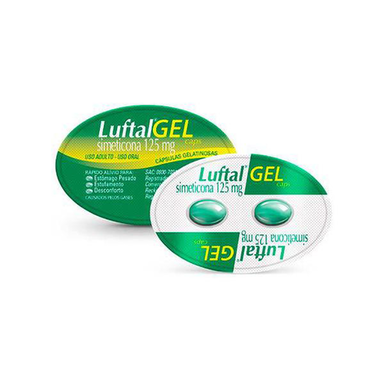 Imagem do produto Luftal Gel Cápsulas - 125Mg 200 Cápsulas Gelatinosas Moles