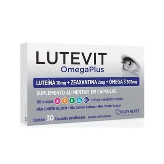 Imagem do produto Lutevit Omega Plus 30 Cápsulas