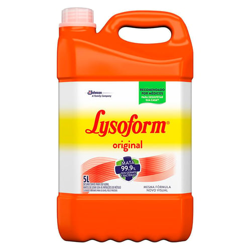 Lysoform Desinfetante Bruto Original 5 Litros
