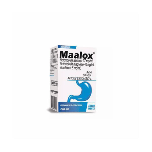 Imagem do produto Maalox - Suspensão Oral Sabor Menta 240Ml