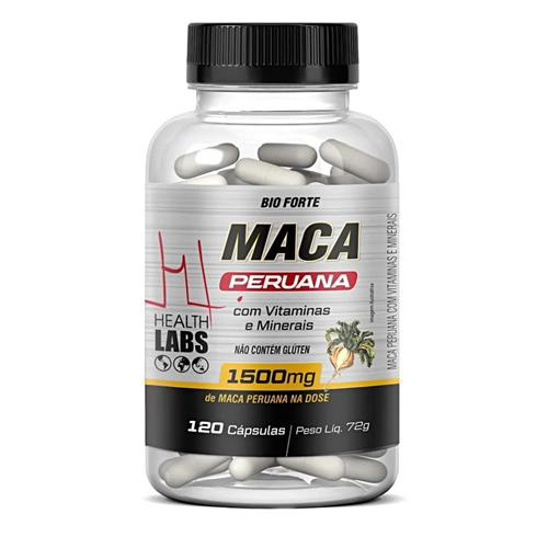 Maçã Peruana 1500Mg 120 Cápsulas Health Labs