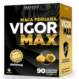 Maçã Peruana Vigor Max 2000Mg Pura 90 Cápsulas Prevent Pharma