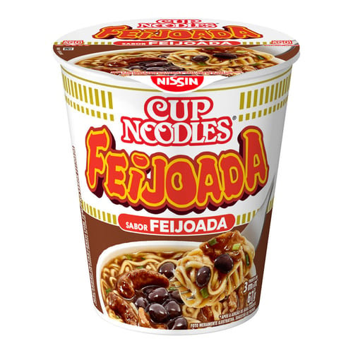 Imagem do produto Macarrão Instantneo Cup Noodles Sabor Feijoada 67G