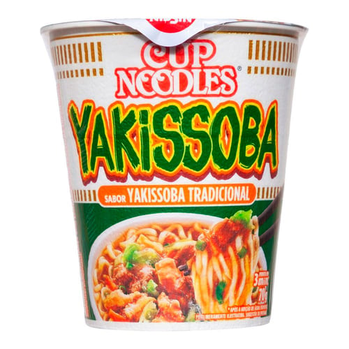 Macarrão Instantneo Cup Noodles Yakissoba 70G