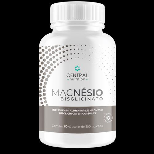 Magnésio Bisglicinato 60 Caps 1000Mg Central Nutrition