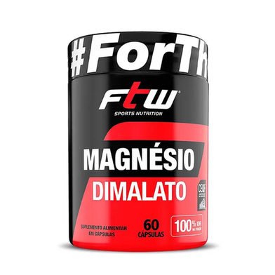 Imagem do produto Magnesio Dimalato Ftw 60 Cápsulas