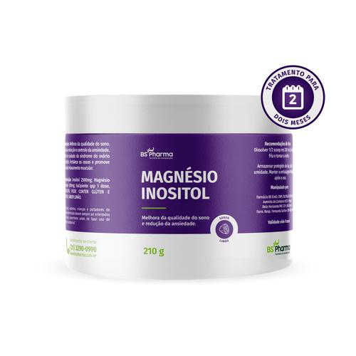 Magnésio Inositol Sabor Limão 210 Gramas