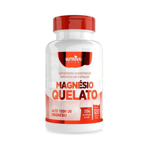 Imagem do produto Magnésio Quelato 60 Cápsulas Nutrivale
