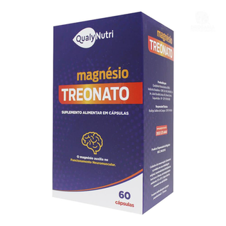 Magnesio Treonato 500Mg 60 Capsulas