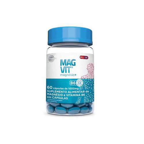 Magvit + B6 750Mg Com 60 Cápsulas