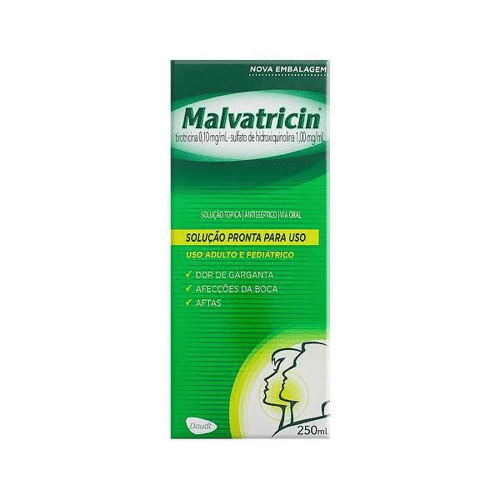 Malvatricin - Solução Tópica Pronta Para Uso 250Ml