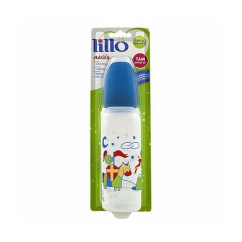 Imagem do produto Mamadeira Lillo Magia Ortodôntica 240Ml Azul