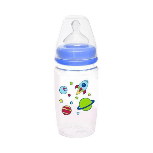 Mamadeira Neopan Pansuper Ortodôntica 300Ml Azul 1 Unidade